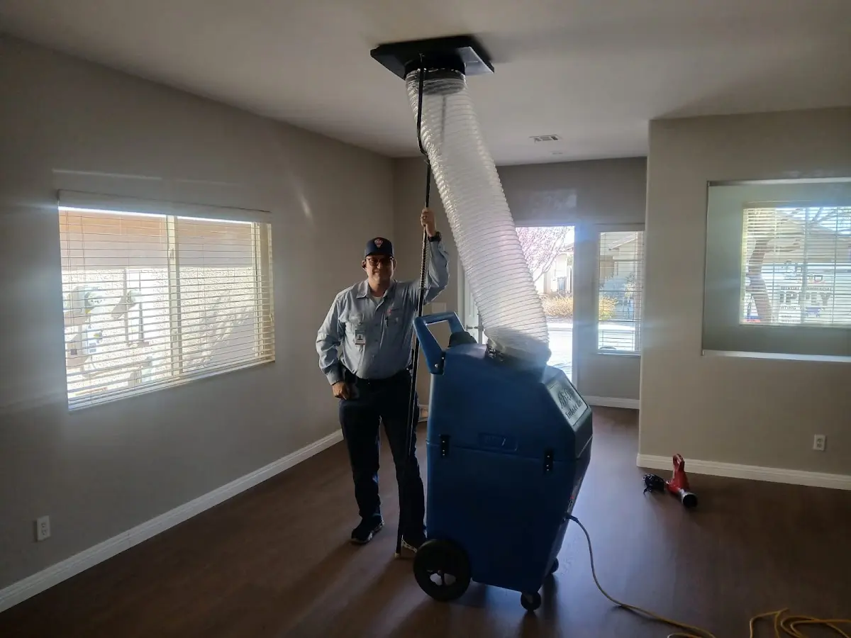 Professional Dryer Vent Cleaning work inside a Horn Lake home